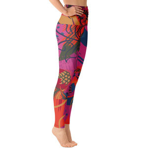 Leggings de yoga et de fitness respirants pour femmes, taille mi-haute, 100 % Spandex Nylon, personnalisables, prix de gros – Tendance et de haute qualité - Product Image 3