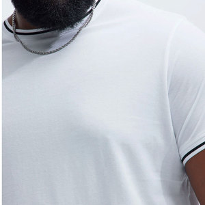 Camiseta de Algodón Oversize de Alta Calidad para Hombre, con Estampado Personalizado, Diseño Desgastado con Lavado Ácido, Hombros Caídos, Transpirable, Tipo Jersey - Product Image 2