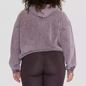 Nouveaux meilleurs sweats à capuche délavés pour femmes, style vintage et oversize, pour l'hiver - Product Image 2