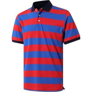 Maillots de rugby personnalisés unisexes à manches courtes en coton respirant, antibactériens, séchage rapide, mode décontractée, à col - Product Image 1