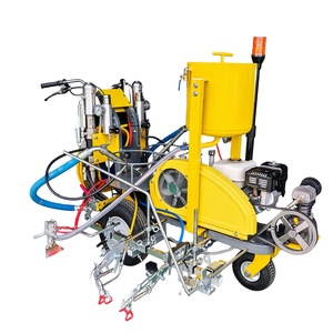 Two-component Road Marking Machine Cold <b>Plastic</b> Road Line <b>Stripping</b> Machine for Municipal Highway Parking Lot Construction - Product Image 1