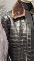 Nouvelle veste bomber en cuir de vache noir pour homme, style vintage, style motard, fermeture éclair en toile, de haute qualité, séchage rapide