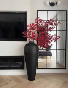 Modern Metal <b>Flower</b> Vase Stylish Decorative Vase For Home Interior Living Room <b>Flower</b> <b>Display</b> Table Centerpiece - Product Image 6