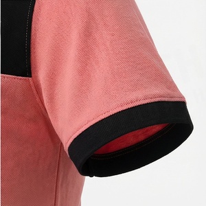 Camisetas Polo Casuales de Marca con Logotipo Tejido y Estampado para Hombre, de Poliéster y Algodón, con Bloques de Color Personalizados, Ropa Deportiva - Product Image 6