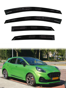 Pour Ford Puma 2019-ON acrylique fenêtre visière évent pare-soleil pluie garde porte visière avec Double ruban adhésif - Product Image 2