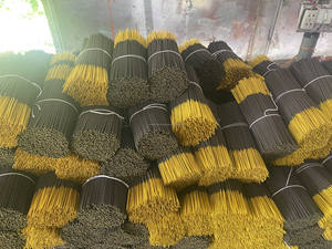 Varillas de Incienso Negro de Fábrica Vietnamita de 8 y 9 Pulgadas – Incienso Crudo de Alta Calidad para Fragancia y Uso Religioso - Product Image 2