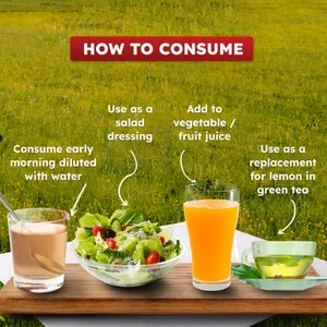 Le vinaigre de cidre de pomme Dabur Himalayan contribue à maintenir les niveaux de lipides et favorise la santé digestive - Product Image 4