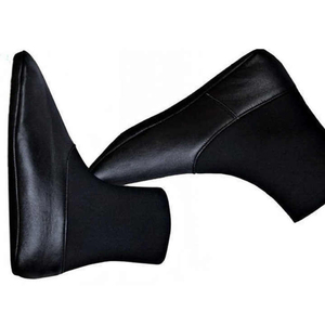 Chaussettes en cuir sur mesure antibactériennes de qualité supérieure, douces et colorées, pour un style décontracté 2026 - Product Image 2