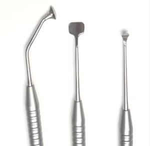 Raspador <span class=keywords><strong>Dental</strong></span> Profesional de Acero Inoxidable |   Cureta para superficie <span class=keywords><strong>dental</strong></span> |   Instrumento Periodontal para Limpieza Bucal - Product Image 4