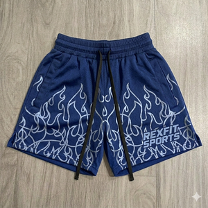 Rexfit Sports, fabricant de vêtements de sport de haute qualité, shorts sur mesure, design personnalisé, vêtements de sport pour hommes, streetwear, shorts de basket-ball - Product Image 4