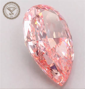 Aniva - Diamante Rosa Fantasía de 12 Quilates, Cultivado en Laboratorio, Certificado por IGI, Corte Excelente VS, Diamante Suelto FPPC01 para Joyería - Product Image 3