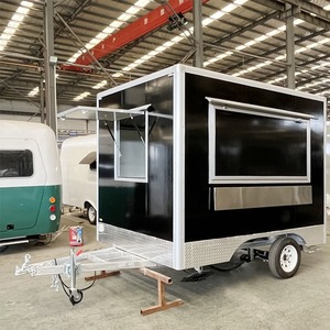 Camion de restauration mobile sur mesure, entièrement équipé, pour services de bière, glaces et café en extérieur, capacité 1001-2000 kg - Product Image 1