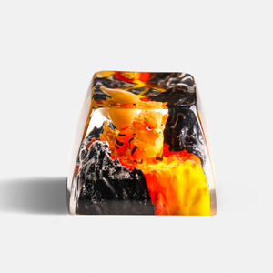 Teclas Artesanales Bosque Místico, Teclas Artesanales Personalizadas, Teclas Anime Lindas, Teclas Verdes, Juego de Teclas, Teclas de Madera - Product Image 2