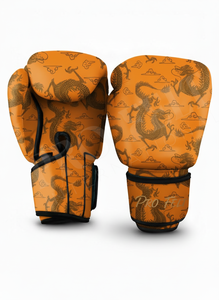 Guantes de Boxeo de Piel Duraderos de Primera Calidad con Diseño Personalizado OEM ODM para Entrenamiento de Muay Thai, Kickboxing y MMA - Product Image 3