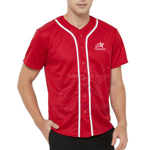 Maillot de baseball léger et durable en polyester 100 % pour équipes, vente en gros, faible MOQ, fabriqué au Pakistan pour la vente en ligne - Product Image 5