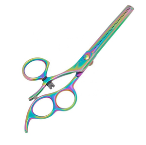 Tijeras de Peluquería Profesionales para Salón con Tornillo Ajustable para Cortar y Entresacar Cabello - Product Image 4