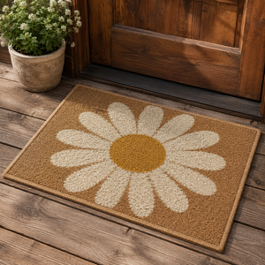 Paillasson en jute de qualité supérieure, épais, avec envers en latex antidérapant et antimicrobien, pour la maison et le jardin - Product Image 4