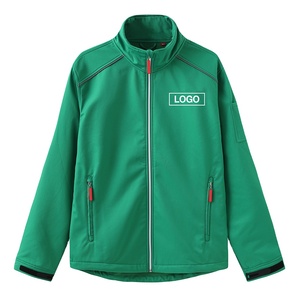 2025 Custom Logo Men's Outdoor Soft Shell <b>Work</b> Wear Waterproof Polar <b>Fleece</b> Softshell Jacket - Product Image 3