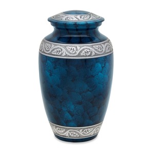 Opulent Metal <b>Vase</b> with Artistic Floral Embellishment Luxury Decorative Centerpiece Exclusive Decorative Metal Urn - Product Image 4