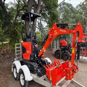 Mini-excavatrice Kubota U17-5 de 4,2 tonnes, compacte, 40,4 CV, moteur diesel Kubota, équipement de construction d'occasion, pompe, moteur - Product Image 6