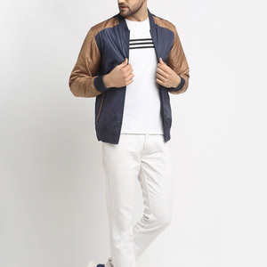 Chaqueta Bomber Ligera de Lona para Hombre, Cortavientos Casual, Transpirable, Estilo Aviador, para Invierno y Otoño, con Bolsillos - Product Image 4