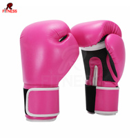 Gants de boxe haut de gamme pour l'entraînement technique, le travail sur pad, la pratique en salle de sport, en cuir PU, rembourrés en mousse, équipement sportif pour adultes