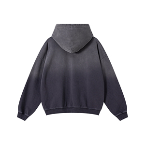 Wholesale Customizable 100% Cotton for Streetwear Oversized Heavyweight <b>Vintage</b> Fleece Washed <b>Jumper</b> No Drawstring Sun - Product Image 2