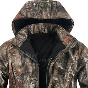Ventes chaudes, nouvelle arrivée, prix de gros des fabricants, vestes de chasse pour hommes en toile coupe-vent et respirante, automne-hiver, haute qualité - Product Image 3