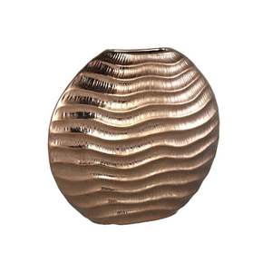 Vase à fleurs en aluminium moderne et élégant, finition mate, personnalisable, pour salon, centre de table de mariage - Product Image 5