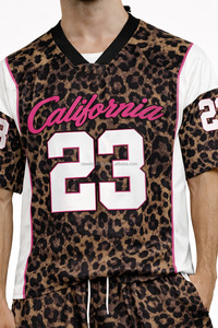 Ventes chaudes, maillots de football américain personnalisés en polyester, taille plus, unisexe, confortables, de haute qualité, chemises rétro à manches courtes - Product Image 2