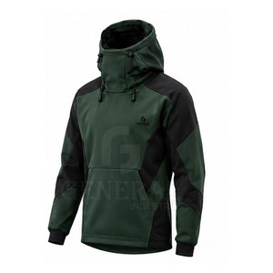 Sweat à capuche long pour homme, couvrant entièrement le corps, respirant, thermique, rembourré, pour le ski, l'équitation, l'entraînement, les sports et les aventures en plein air - Product Image 2