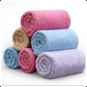 Ensemble de serviettes de bain brodées compressées jetables de qualité, prix usine OEM - Product Image 4