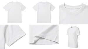 Kids Plain <b>White</b> T Shirt Custom Logo Printing 100% Cotton Casual Summer <b>Tee</b> Boys Blank T-Shirt Wholesale - Product Image 4