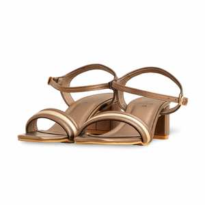 Sandalia Formal Tacón Marrón FR5433 - Product Image 3