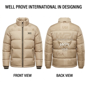 Chaqueta Bomber Personalizada con Estampado de Camuflaje, Formal, Color Gris Carbón, con Paneles, 300 Gramos, Resistente al Viento, Poliéster, Impresión Serigrafiada - Product Image 2