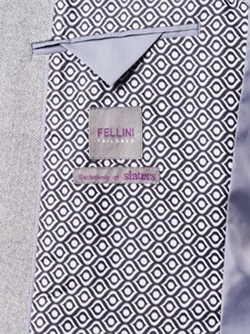 Costume 3 pièces bleu marine pour homme, style américain, coupe ajustée, blazer à simple boutonnage, gilet, en laine et polyester, couleur unie, revers crantés, fermeture boutonnée - Product Image 6