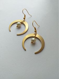 Pure Meta cuffl <b>Earring</b> for Wedding Engagement Indian Jewellery Traditional Gold Plated High Finishing Gift Fashion Designer - Product Image 5