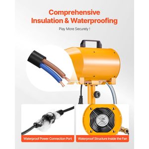 Machine à mousse portable 180 W avec trépied et pompe submersible pour fêtes - Product Image 3