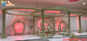 Mandap de Madera Anaya para Bodas Asiáticas en Londres, Mandap de Madera Anaya para Bodas Asiáticas en Londres, Mandap de Madera para Bodas Indias y del Sur de Asia en EE. UU. - Product Image 4