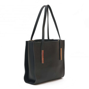 Bolso Tote de Alta Calidad Personalizable para Mujer, Bolso de Mano de Cuero Genuino Duradero con Dos Asas Suaves, Estilo Diario para Mujer - Product Image 1