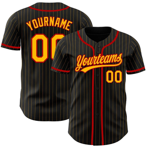 Maillot de baseball personnalisé brodé, sublimation personnalisée, respirant, séchage rapide, uniforme de baseball - Product Image 2