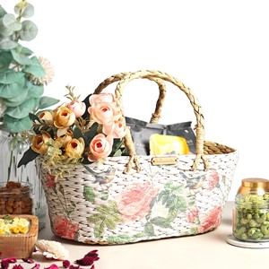 ตะกร้าใส่ขนมปังไม้สักพรีเมียมพร้อมหูจับ |   ตะกร้าไม้สำหรับเบเกอรี่ขายส่ง - Product Image 3