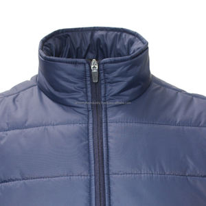 High Quality Men's Lightweight Quilted Coat Sleeveless Vest with Pockets Zip up Winter <b>Jacket</b> Vests - Product Image 4