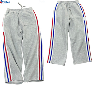 Pantalones Deportivos Personalizados para Hombre, Pantalones Deportivos a Rayas Personalizados de Alta Calidad, Fabricante de Pantalones Deportivos Holgados a Rayas - Product Image 2