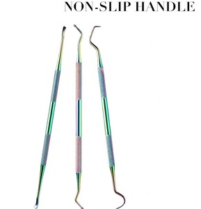 Détartreur dentaire professionnel double extrémité pour l'élimination du tartre et du calcul dentaire, hygiène buccale, approuvé ISO - Product Image 4