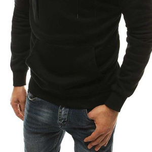 Hoodie demi-zip de qualité supérieure, dernier modèle, disponible en différents styles, livraison directe d'usine, couleur unie, pour homme. - Product Image 5