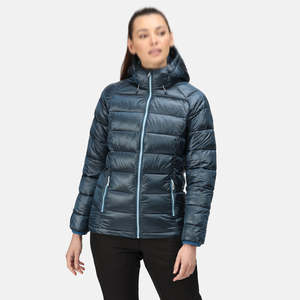 Chaqueta acolchada impermeable de invierno para mujer, con capucha, talla grande, para hombre y mujer, con bordado. - Product Image 6