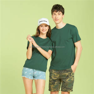 210 Gsm cuello redondo 100% algodón hombres mujeres Unisex logo personalizado en blanco sólido Casual 100% algodón, camiseta para hombres, envío DDP - Product Image 6