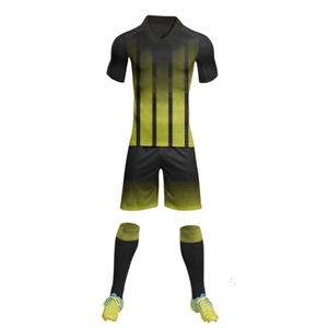 Uniforme de Fútbol Sublimado de Diseño Personalizado en Todos los Tamaños, Conjunto de Camiseta y Pantalones Cortos, Suave, Transpirable, de Secado Rápido - Product Image 6