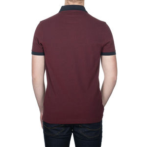 Polo pour homme de qualité supérieure, matière douce et respirante, design contrasté, parfait pour le travail, le sport, les occasions décontractées, commande en gros - Product Image 3